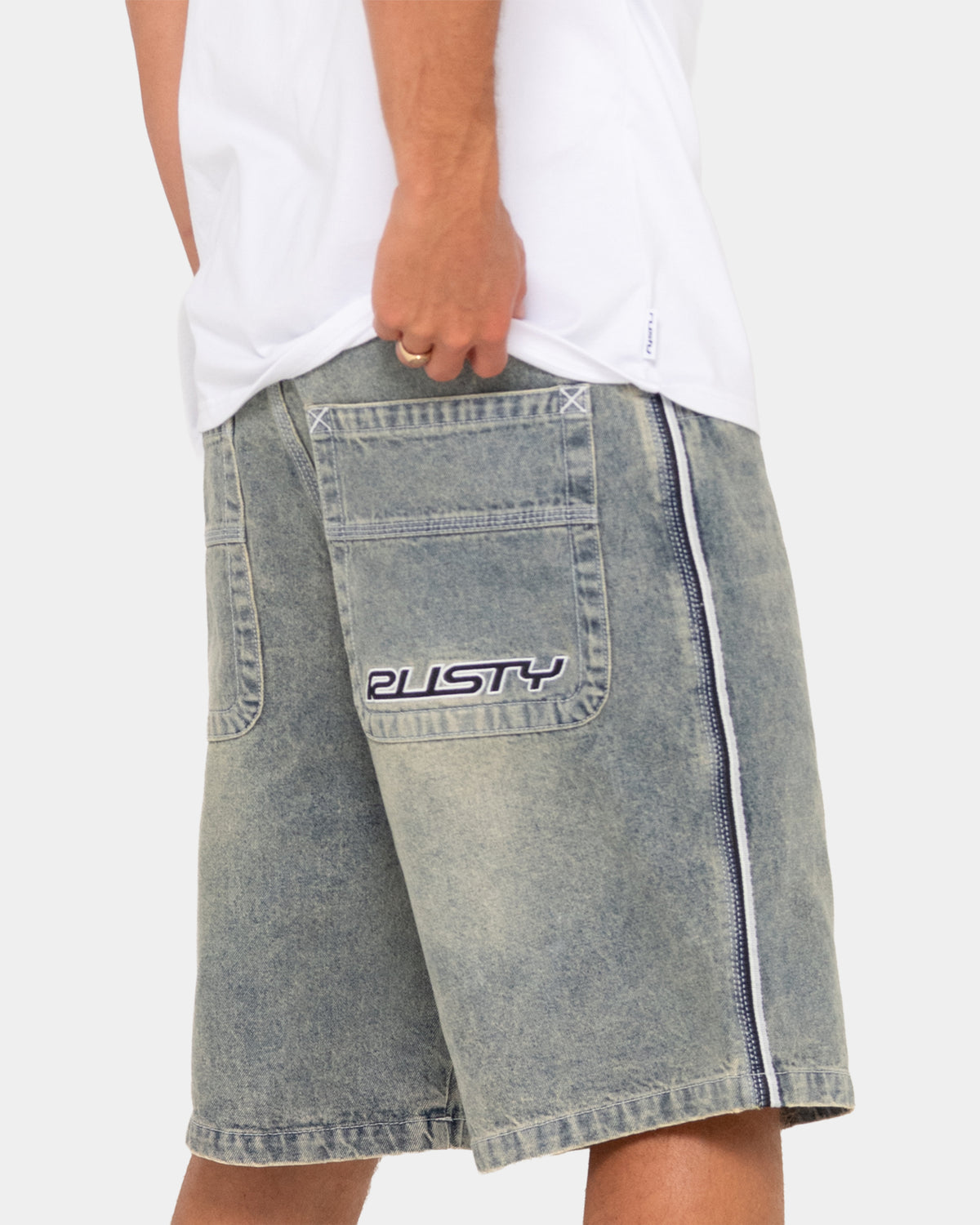 Mens Flip Daddy Draggin Denim Shorts