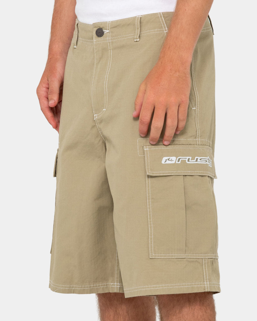 Mens Commando Rippa Cargo Shorts