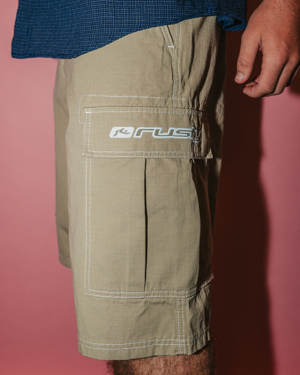 Mens Commando Rippa Cargo Shorts