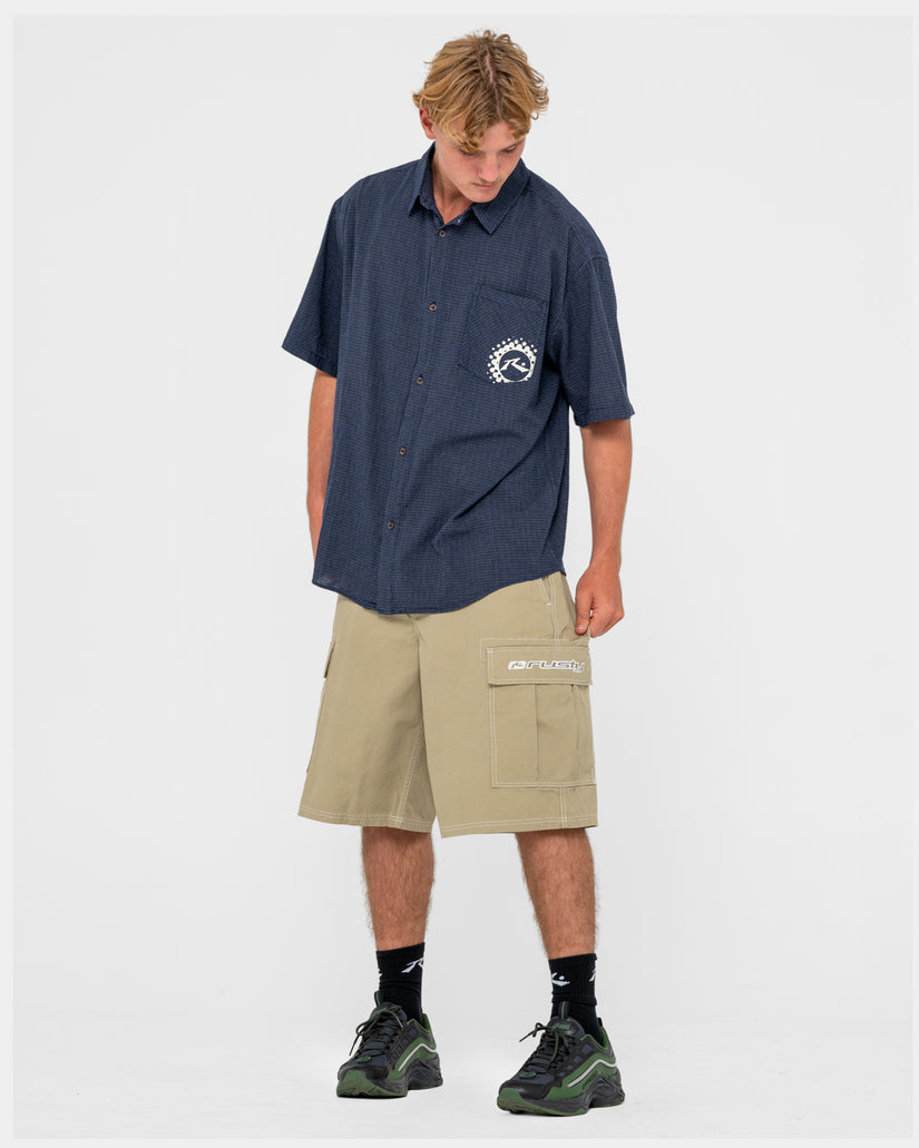 Mens Commando Rippa Cargo Shorts
