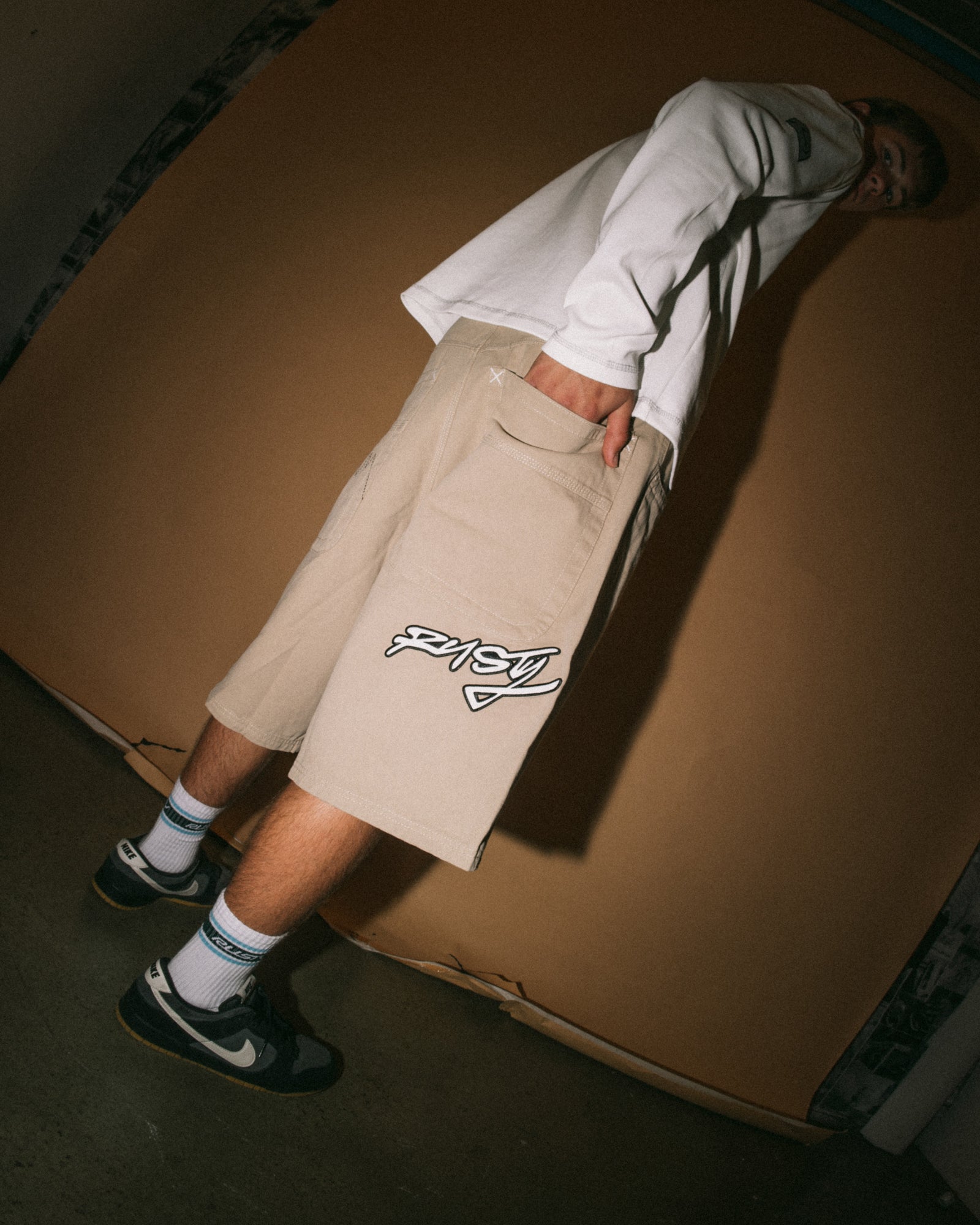 Mens Step Stone Baggy 24" Walkshorts