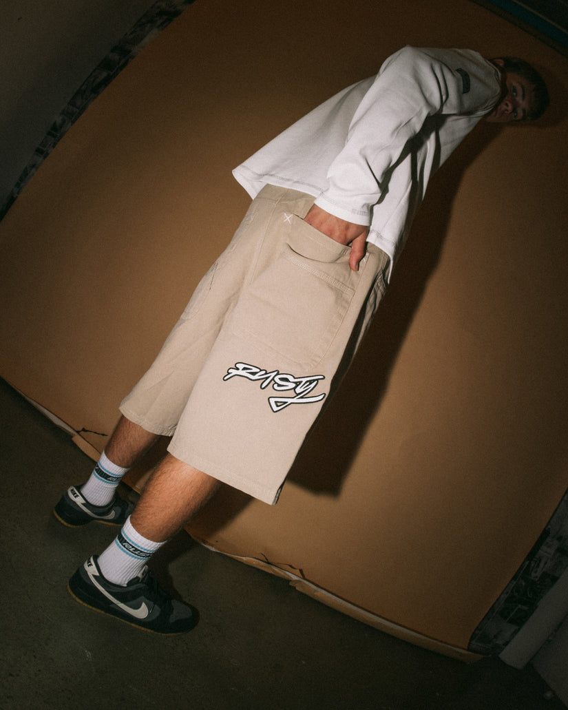 Mens Step Stone Baggy 24" Walkshorts