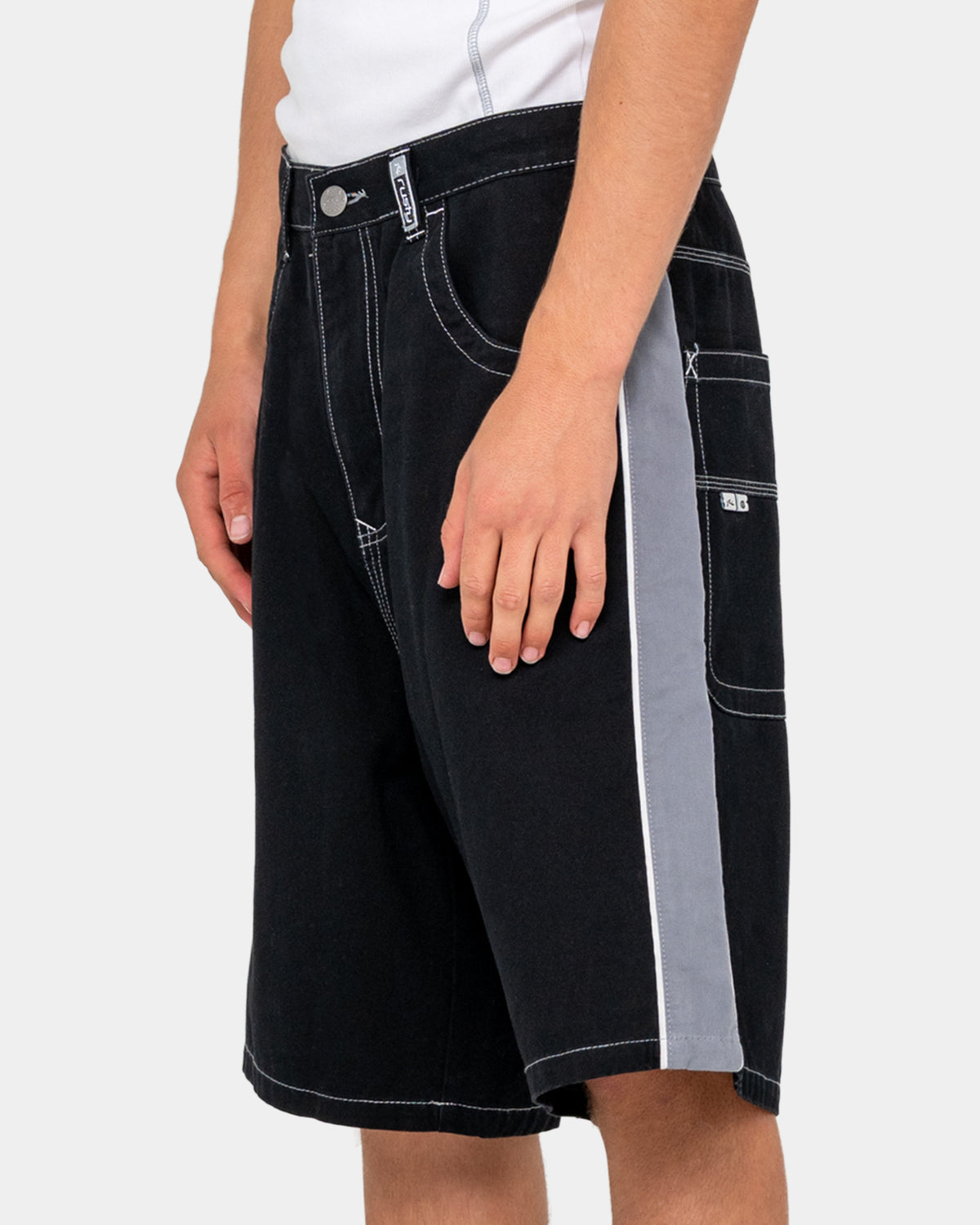Mens Flip Daddy Taped Baggy 23" Walkshorts