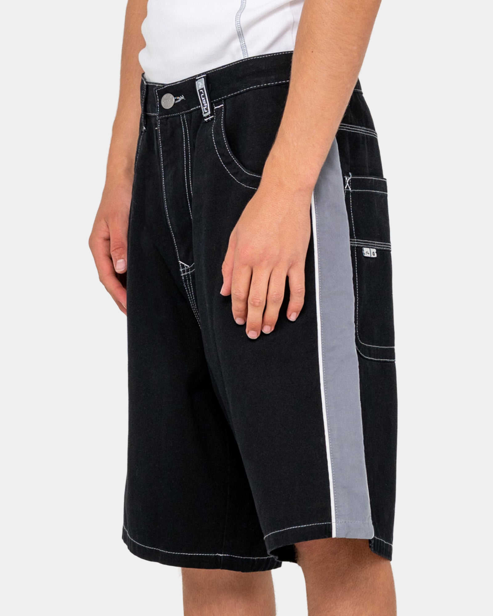 Mens Flip Daddy Taped Baggy 23" Walkshorts