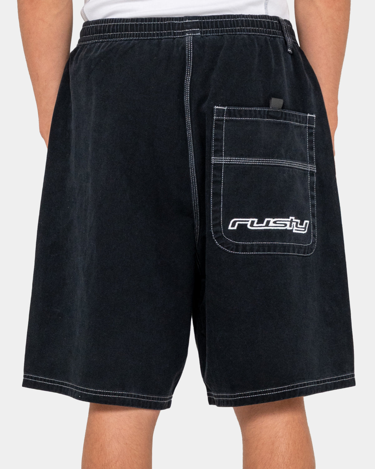 Mens Flip Daddy Elastic Baggy Walkshorts