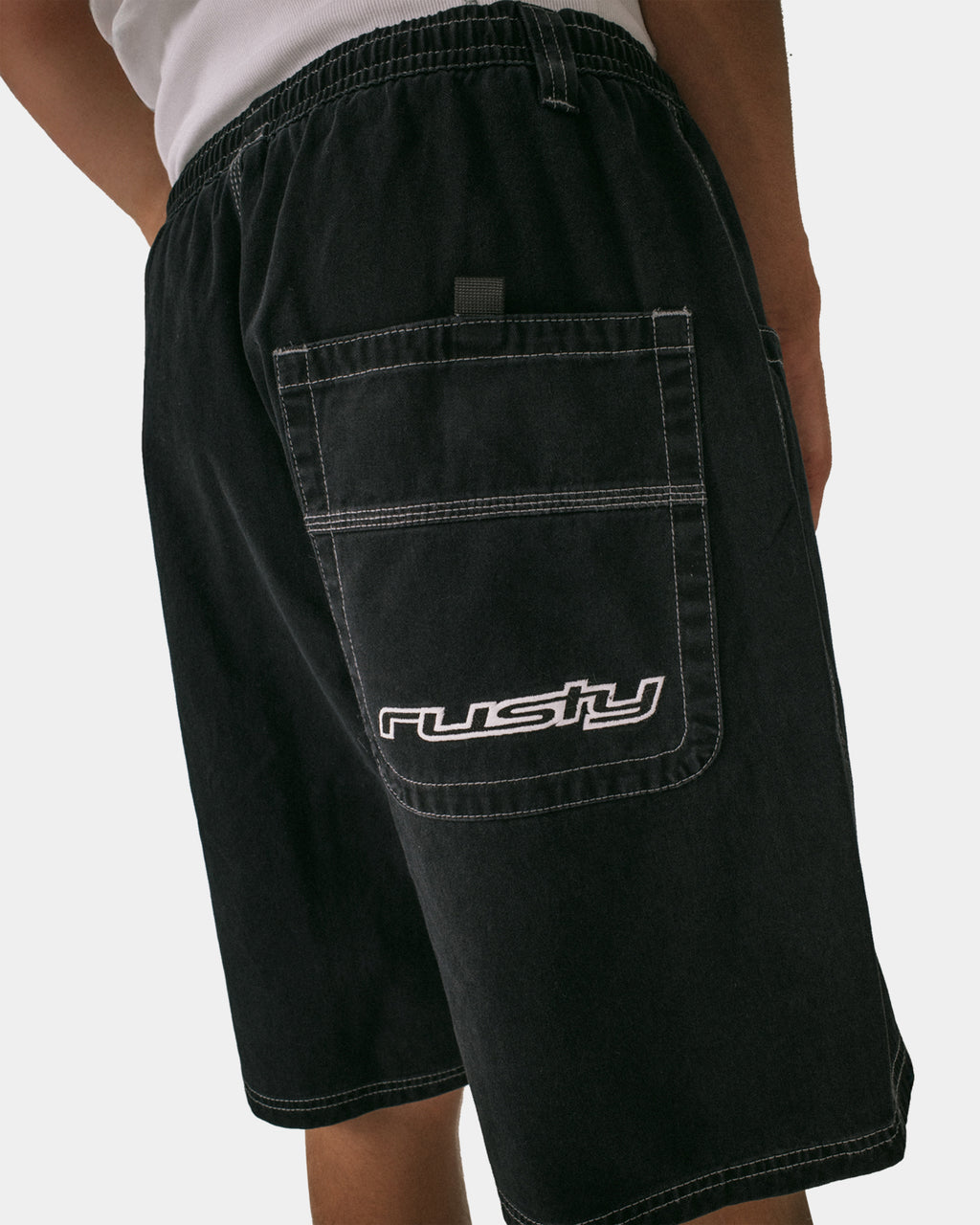 Mens Flip Daddy Elastic Baggy Walkshorts
