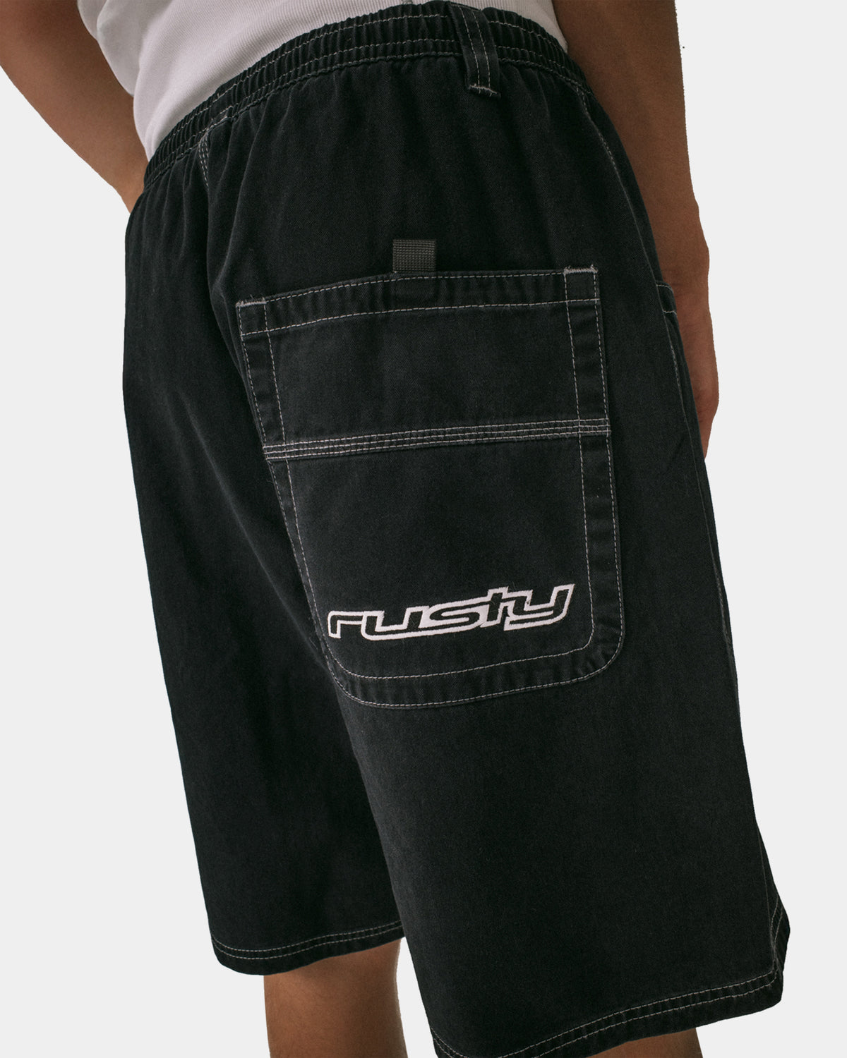 Mens Flip Daddy Elastic Baggy Walkshorts