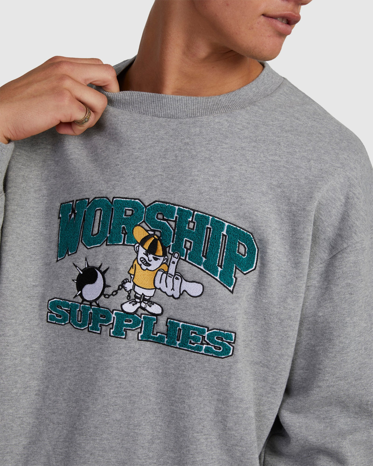 MENS FRESHMAN CREW NECK