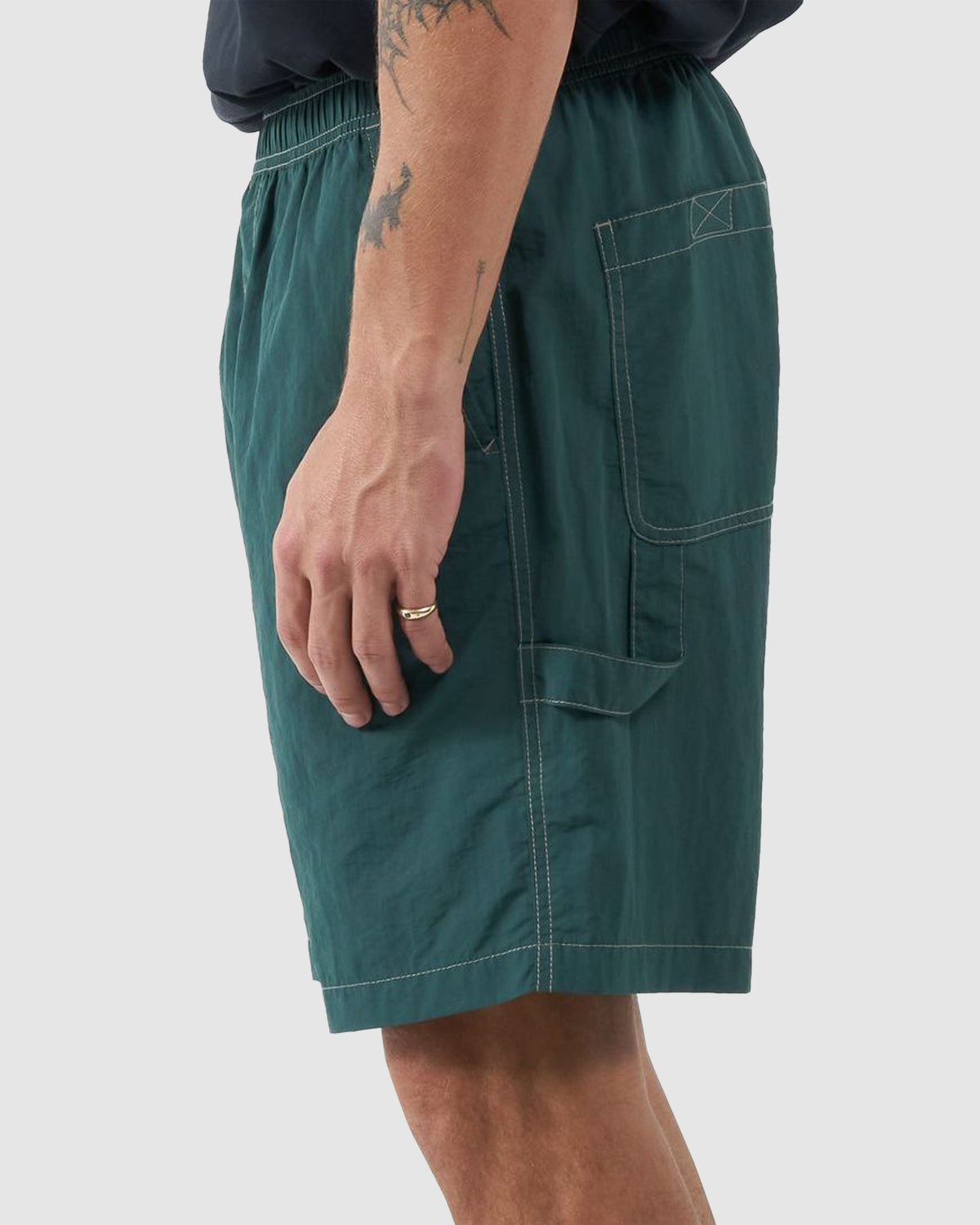 MENS LAY DOUBT NYLON CARPENTER SHORTS