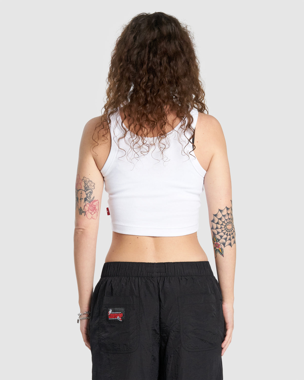 WOMENS PURGATORY CROP SPORT TANK TOP