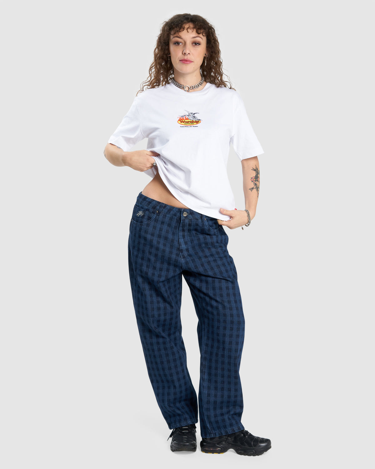 WOMENS CONTROLLED BURN REGULAR FIT T-SHIRT