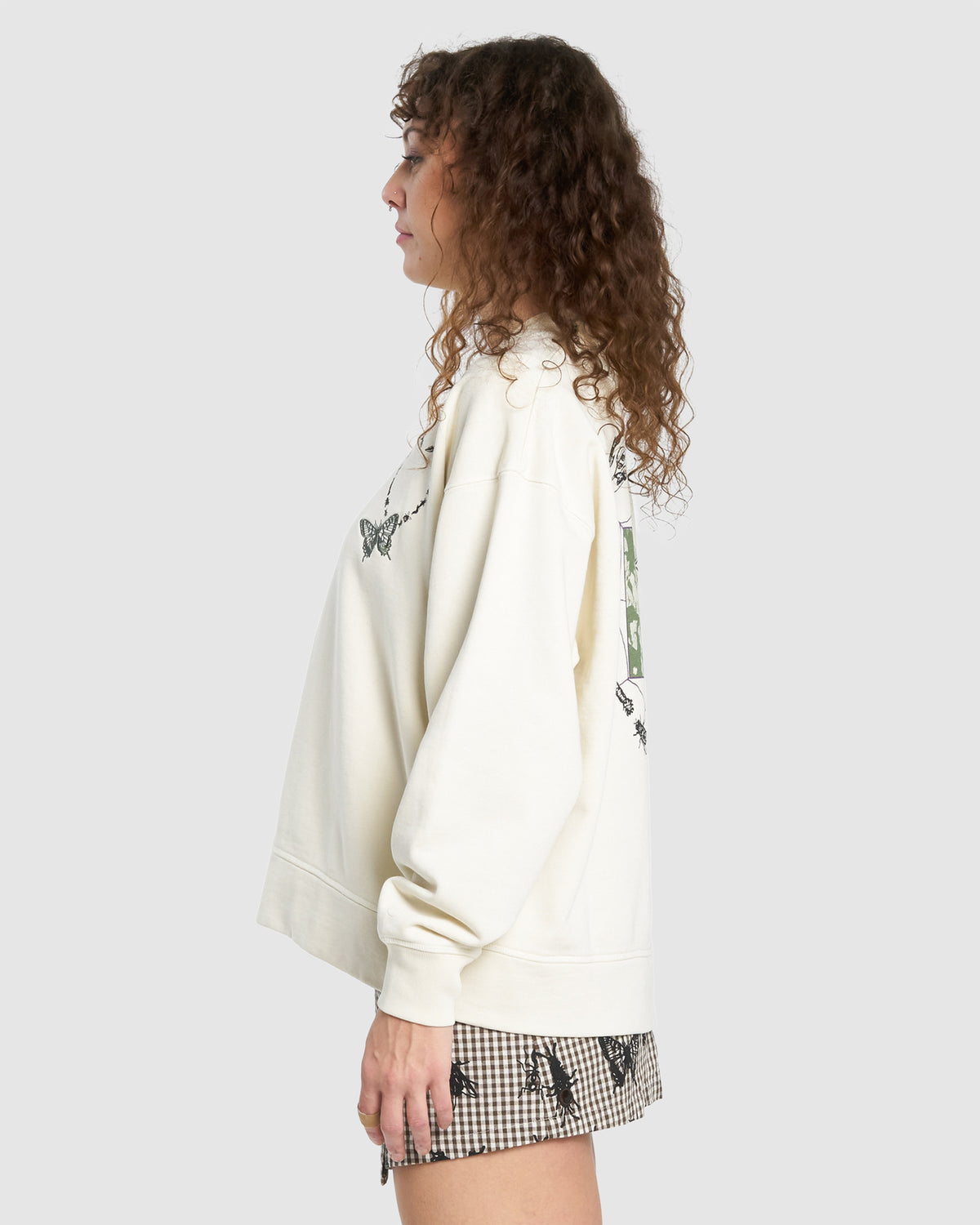 WOMENS CREATURES BOX FIT CREW NECK