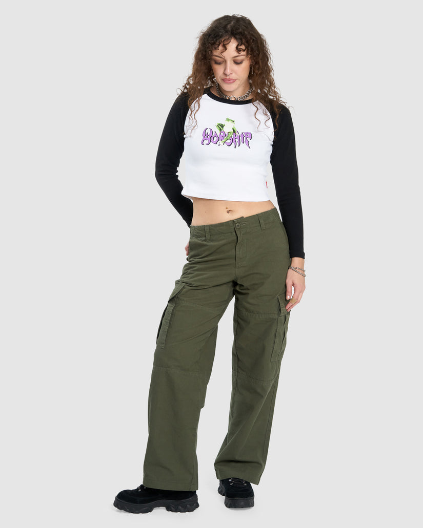 WOMENS POND SCUM CARGO PANT