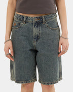 Womens Be Cool Carpenter Denim Shorts