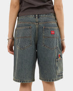 Womens Be Cool Carpenter Denim Shorts