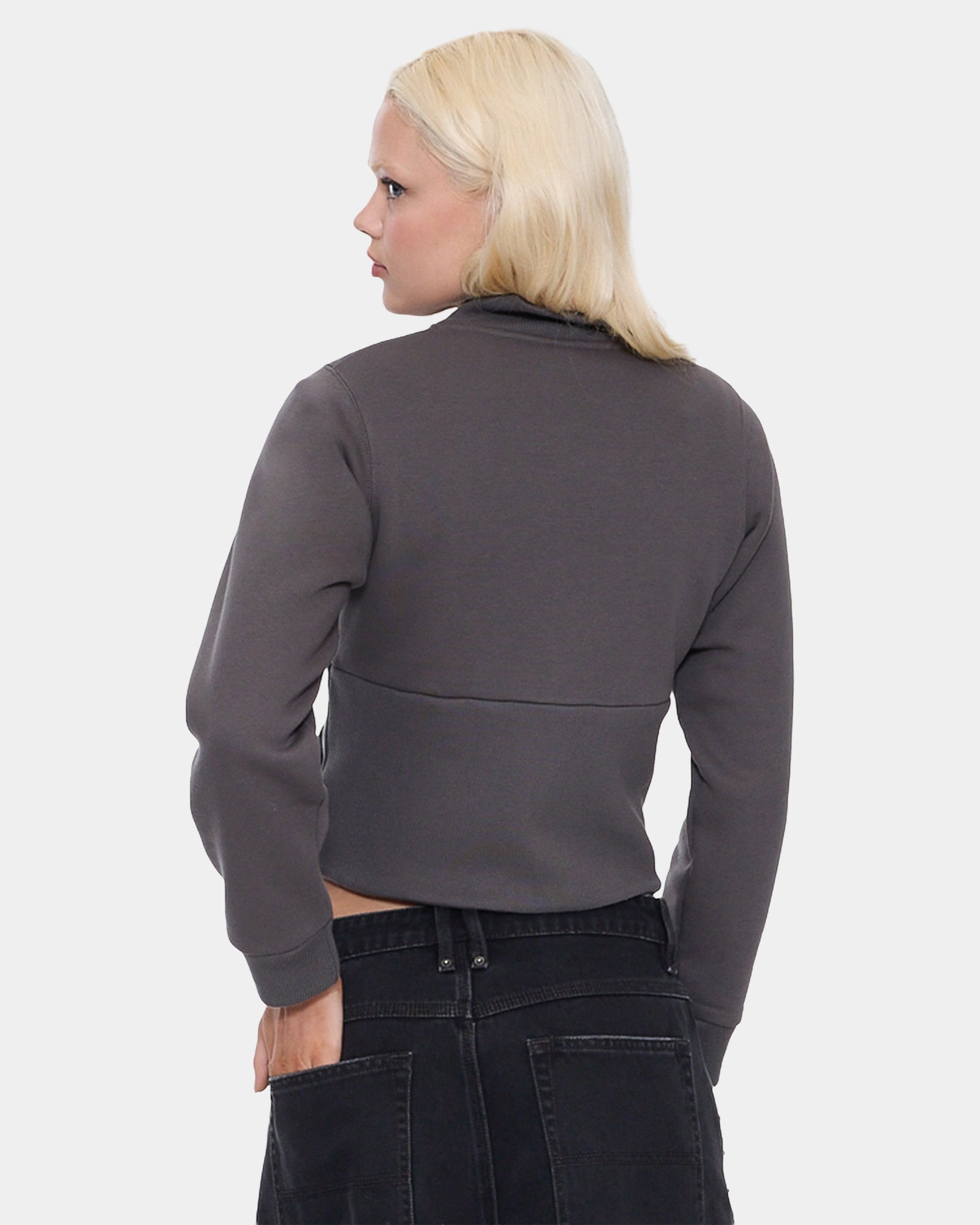 Womens Treasured Y2K Zip Fleece Jacket