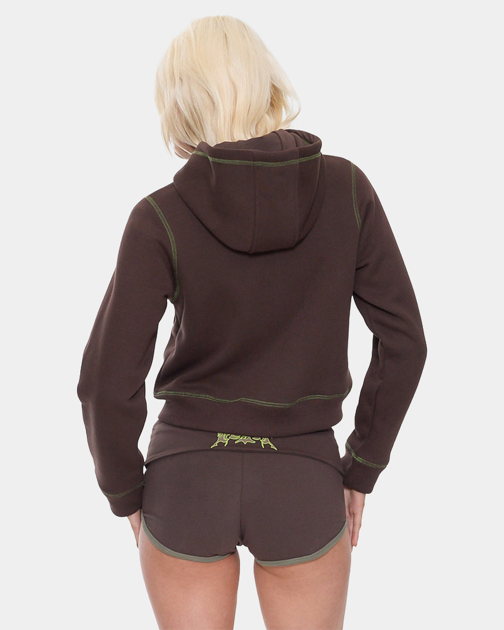 Womens Trouble Zip Fleece Jacket