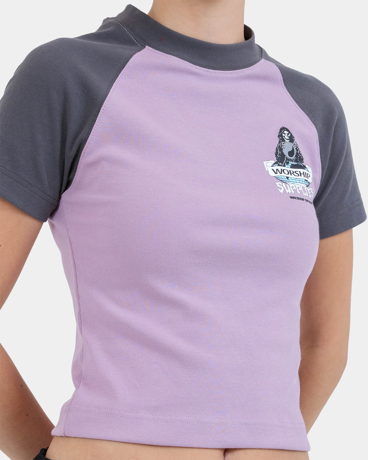 Mens Voyant Slim Raglan T-Shirt