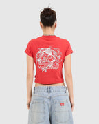 WOMENS PUSH OFF TEENY T-SHIRT