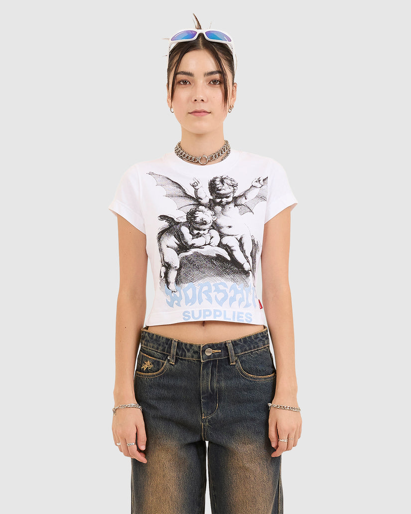 WOMENS HORNS TEENY T-SHIRT