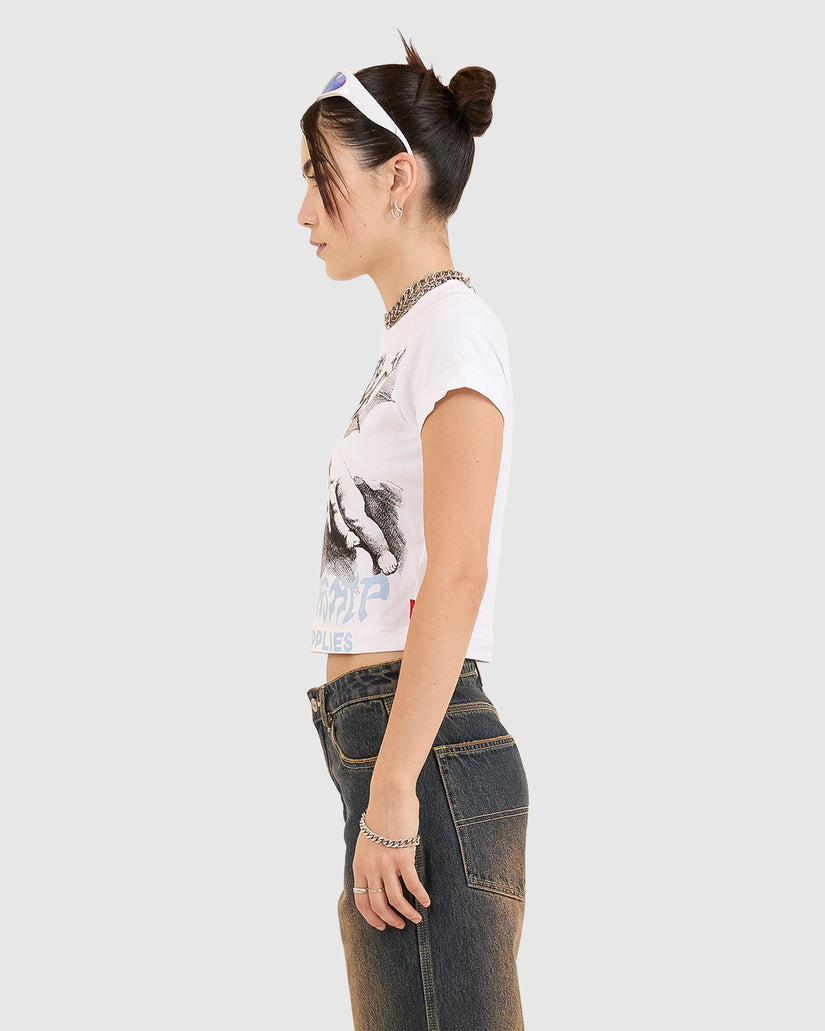 WOMENS HORNS TEENY T-SHIRT