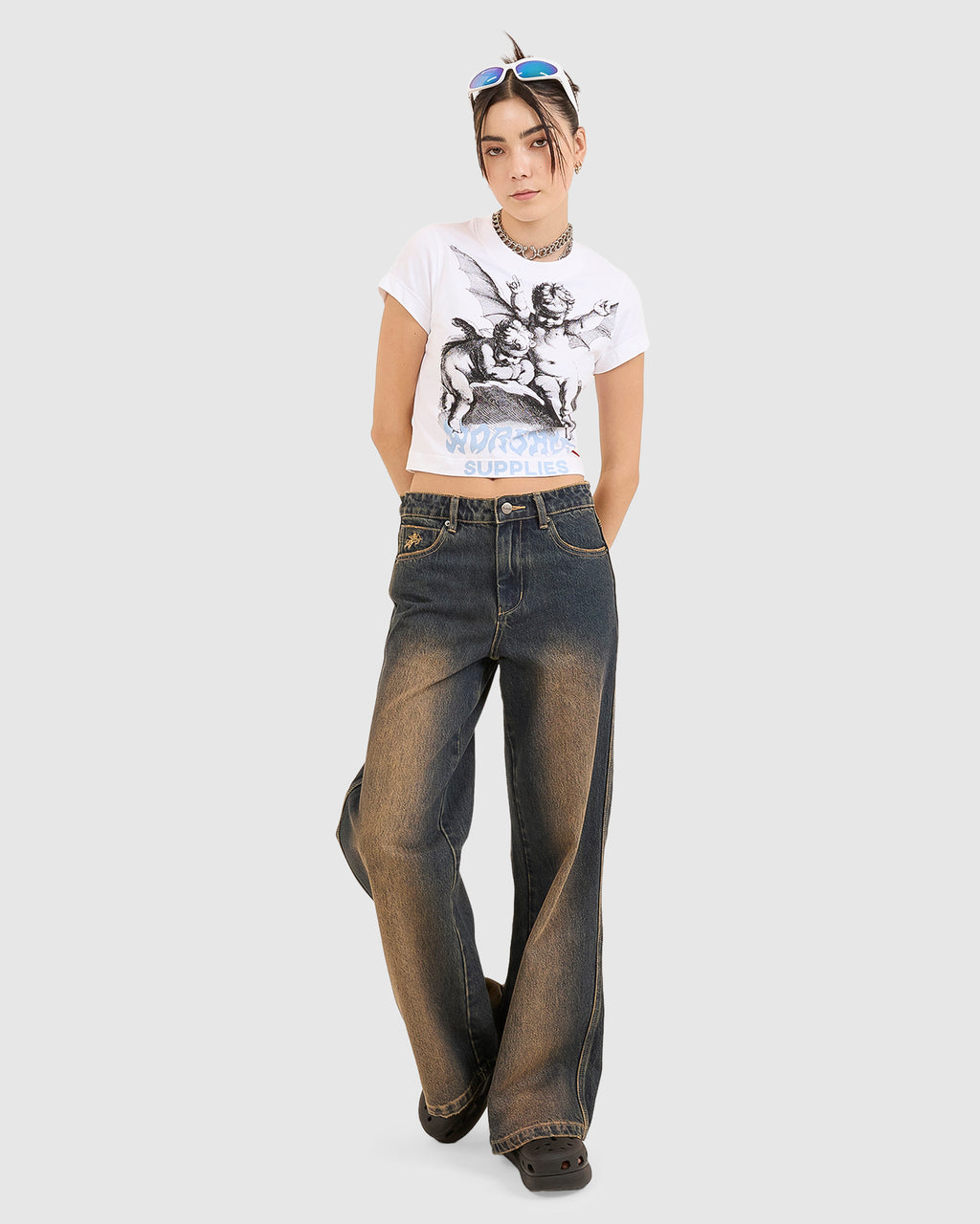 WOMENS HORNS TEENY T-SHIRT