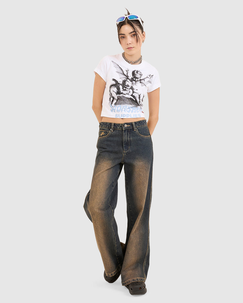 WOMENS HORNS TEENY T-SHIRT