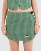 WOMENS ETERNAL MICRO WRAP MINI SKIRT