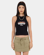 Womens Snake Eyes Slim Fit Tank Top