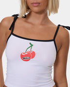 Womens Glazed And Confused Ties Tank Top