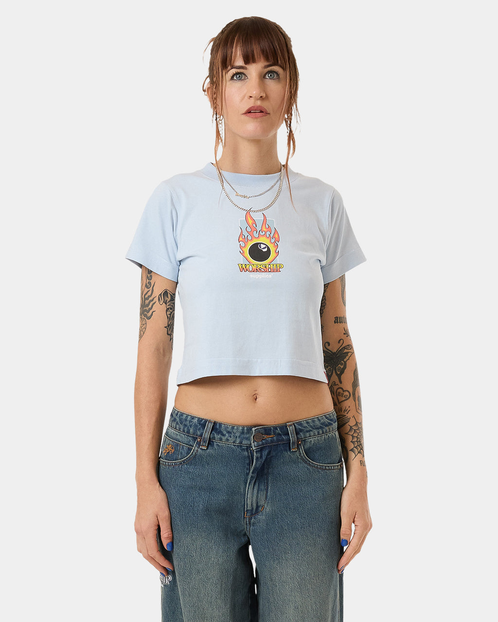 WOMENS TRY AGAIN BOY T-SHIRT
