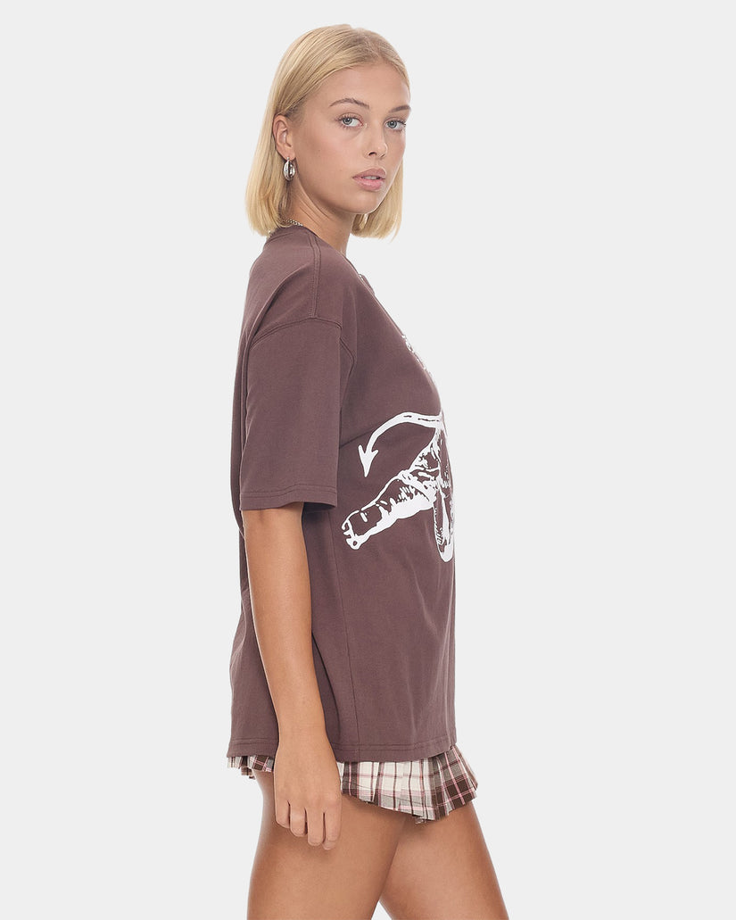 Womens Cherub Relaxed Fit T-Shirt