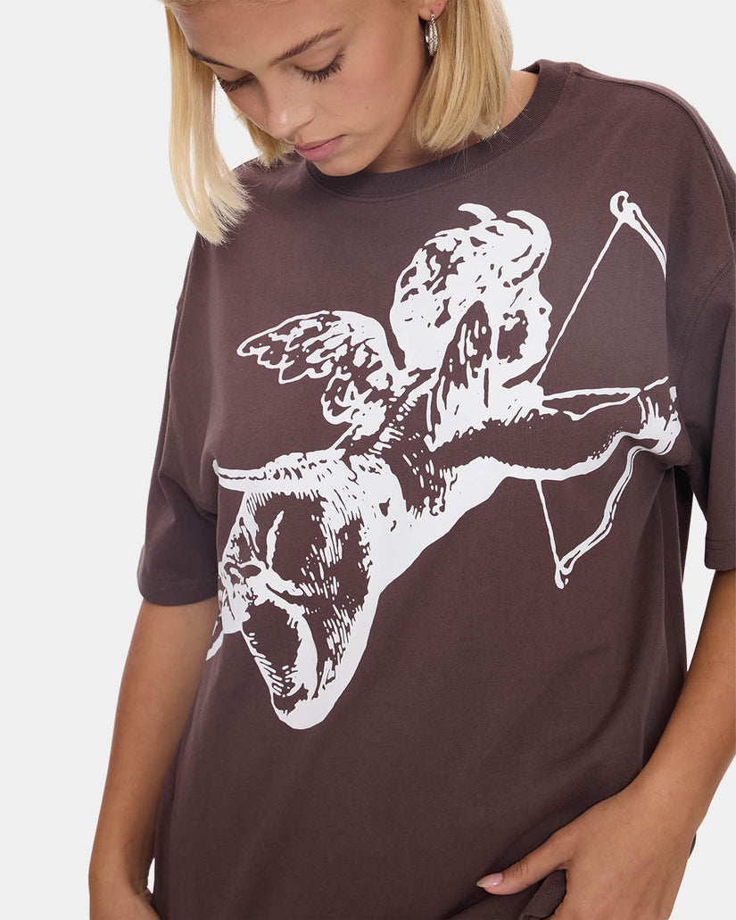 Womens Cherub Relaxed Fit T-Shirt