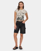 Womens Dreamers Cap Sleeve T-Shirt