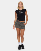 Womens Frequency Cap Sleeve T-Shirt