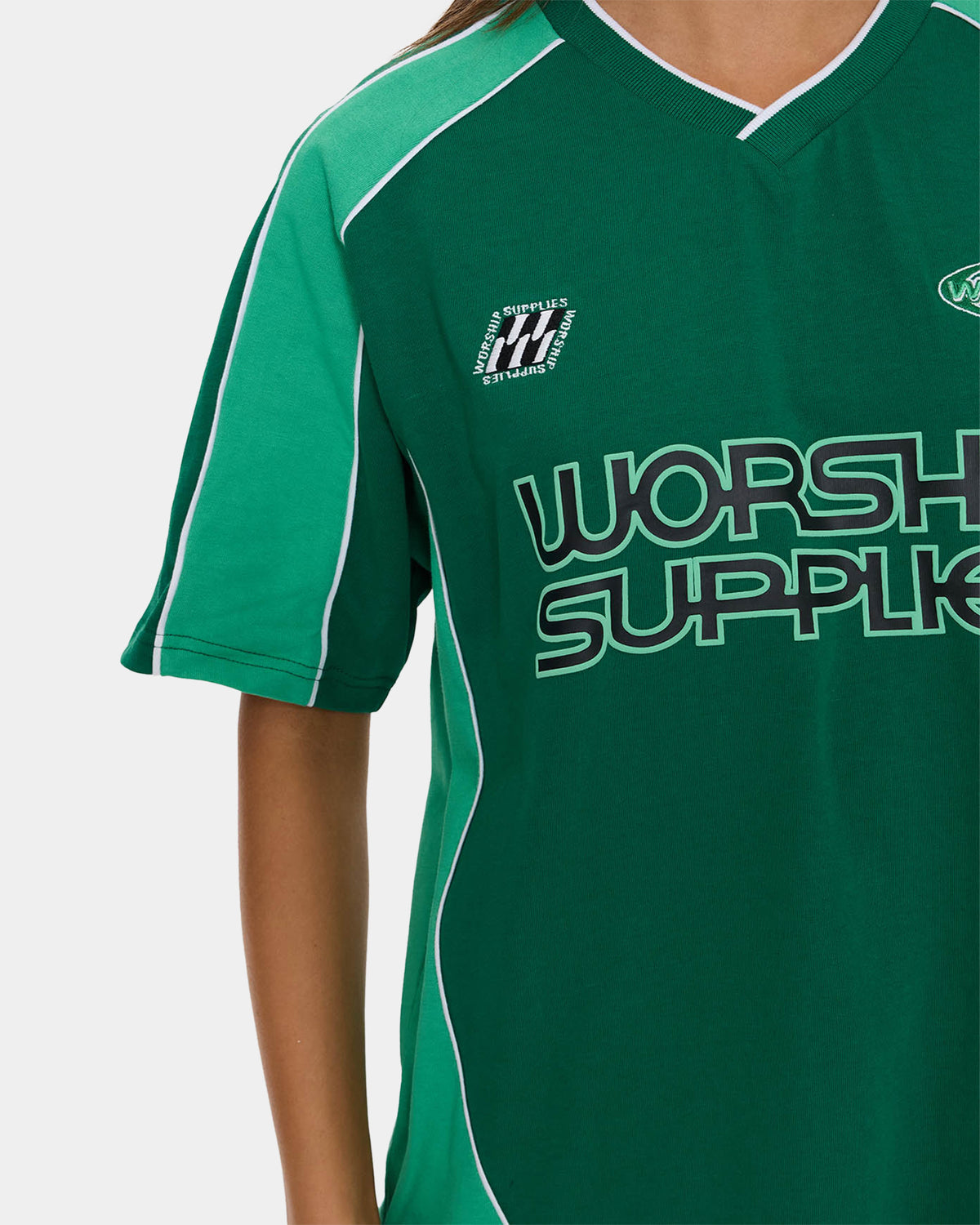 Womens Grand Prix Panelled Jersey T-Shirt