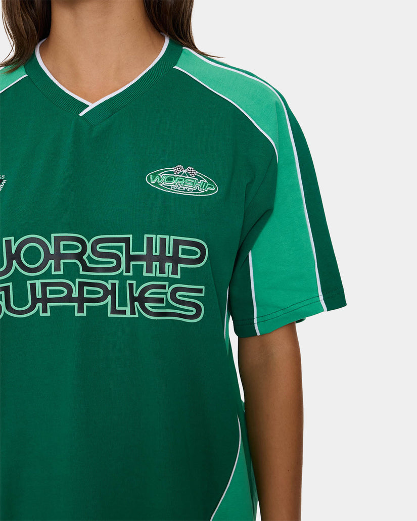 Womens Grand Prix Panelled Jersey T-Shirt