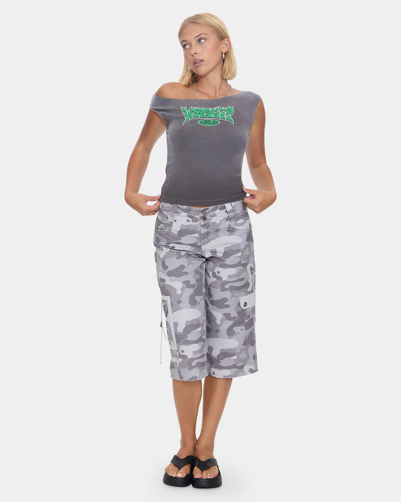 Womens Whisp Cold Shoulder Tank Top