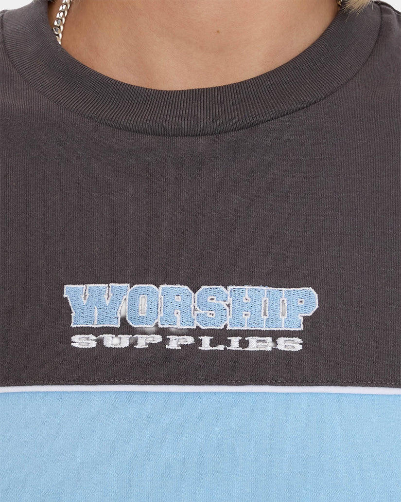 Womens Belter Panelled Box Fit T-Shirt