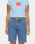 Womens Belter Carpenter Denim Shorts