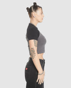 WOMENS CHERUB RAGLAN MICRO T-SHIRT