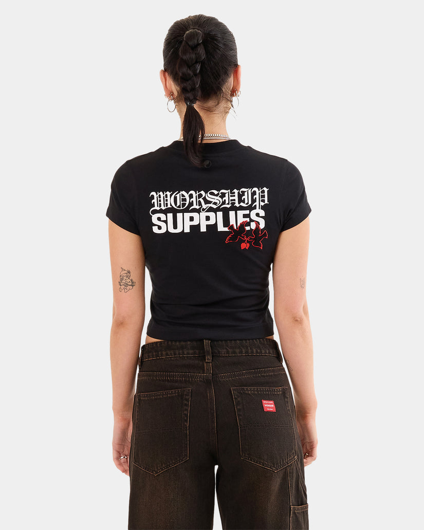Womens Love Birds Teeny T-Shirt