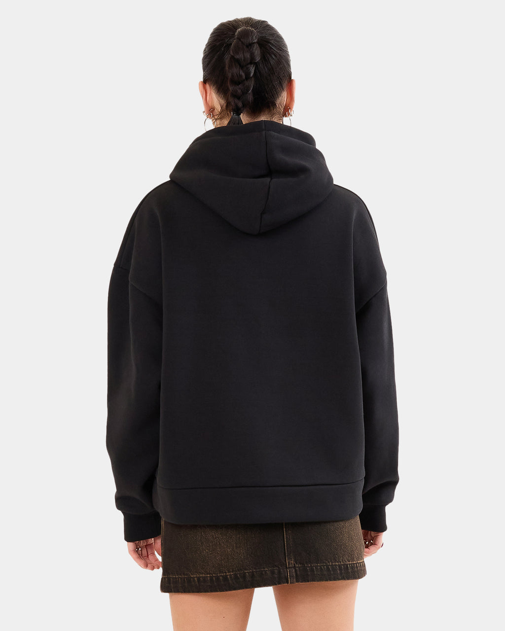 Womens Love Birds Box Fit Pullover Hoodie