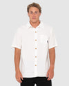 MENS OVERTONE SHORT SLEEVE LINEN SHIRT