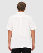 MENS OVERTONE SHORT SLEEVE LINEN SHIRT