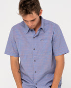 MENS DATSUN CHECK SHORT SLEEVE SHIRT