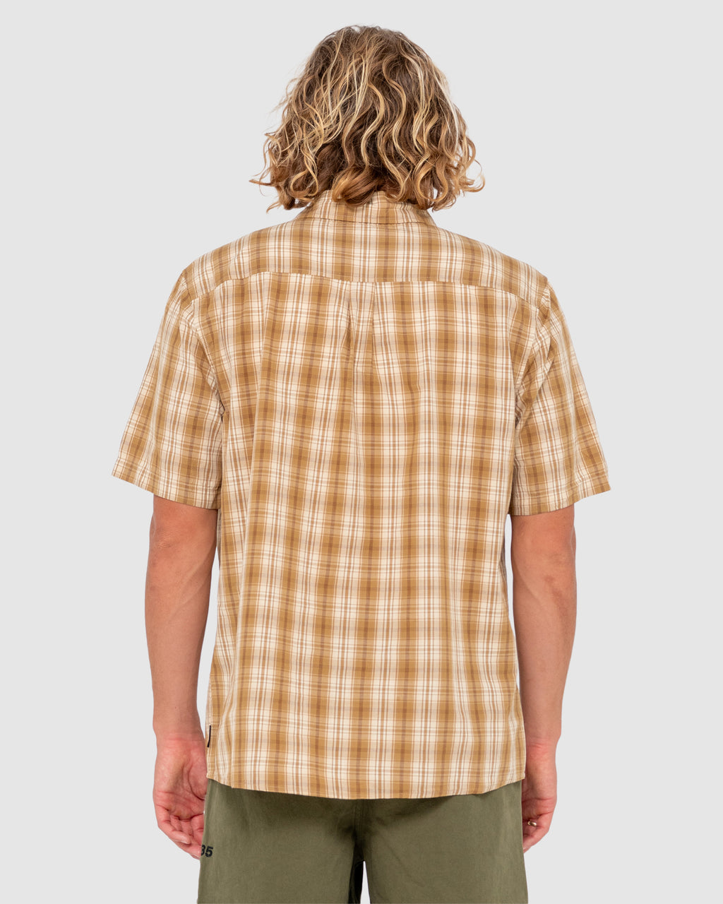 MENS DATSUN CHECK SHORT SLEEVE SHIRT