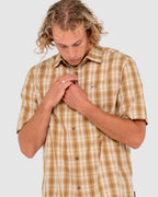 MENS DATSUN CHECK SHORT SLEEVE SHIRT