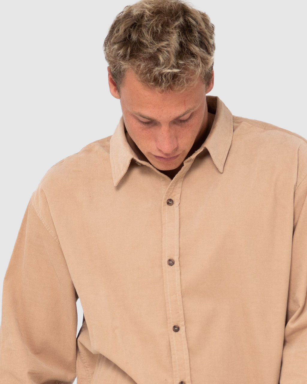 MENS MICRO LITE CORD LONG SLEEVE SHIRT