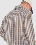 MENS DATSUN CHECK LONG SLEEVE SHIRT